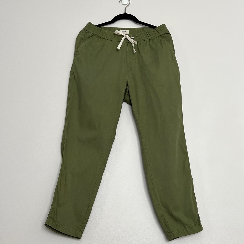 Pact Daily Twill Pants - M - Green